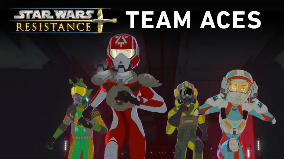 Видео к сериалу Звёздные Войны: Сопротивление — The Aces | Star Wars Resistance