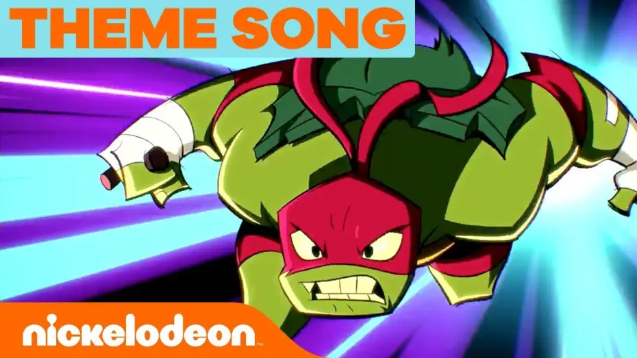 Видео к сериалу Эволюция Черепашек-ниндзя — 'Rise of the Teenage Mutant Ninja Turtles' Official NEW SERIES Theme Song 🎵 | Nick