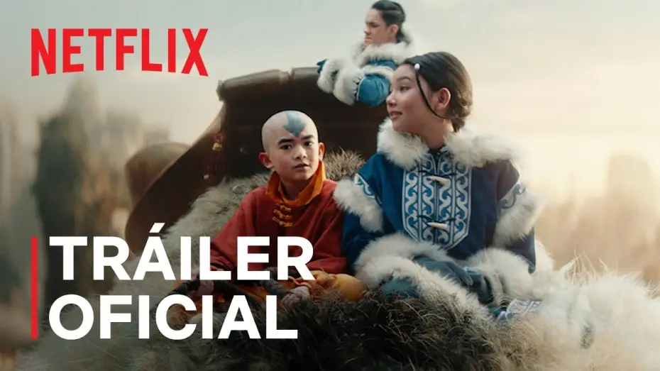 Видео к сериалу Аватар: Легенда об Аанге — Tráiler oficial (en español)