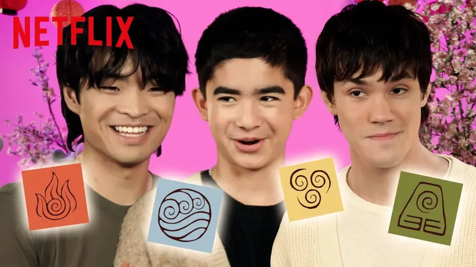 Видео к сериалу Аватар: Легенда об Аанге — The Cast Take Four Nations Sorting Quiz