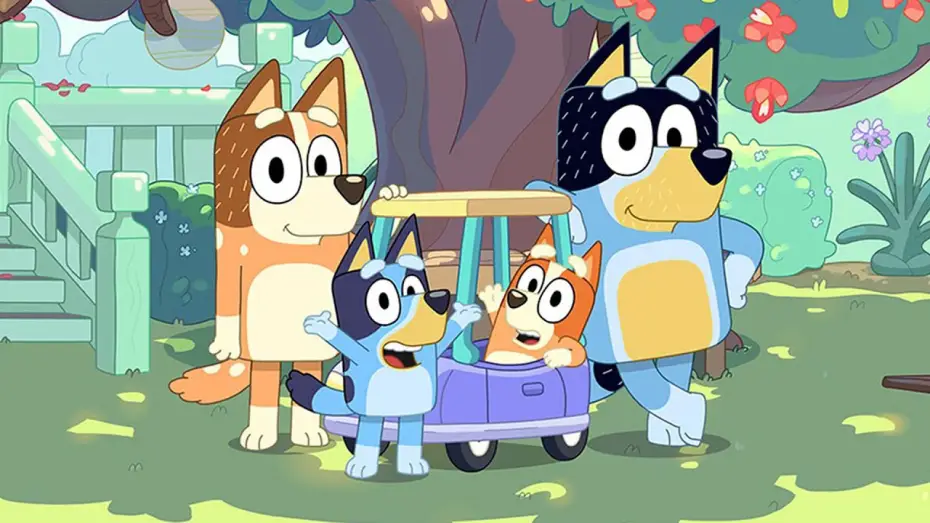 Видео к сериалу Блуи — BLUEY TRAILER