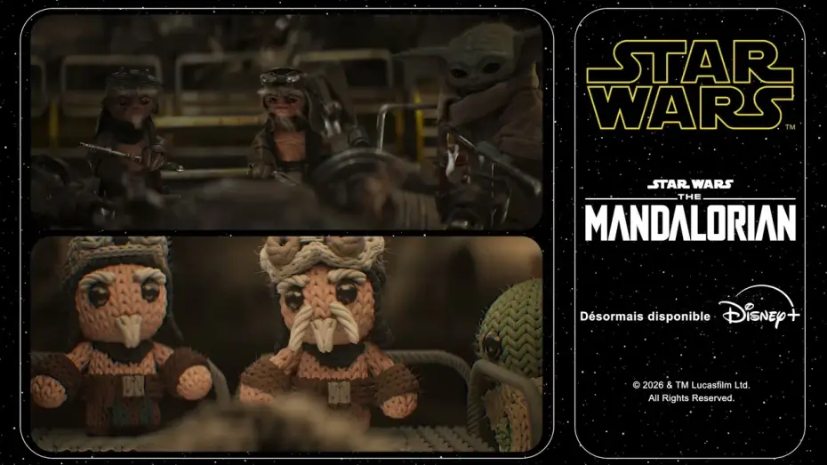 Видео к сериалу Мандалорец — The Mandalorian - Bonus : Bébé rebelle, pas de câlins