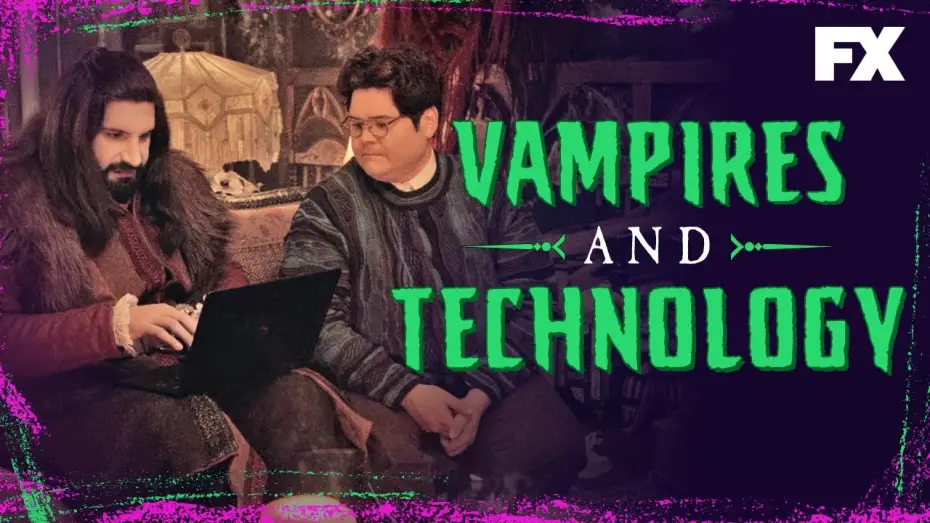 Видео к сериалу Чем мы заняты в тени — Ancient Vampires vs Modern Technology