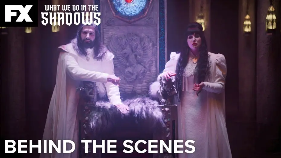 Видео к сериалу Чем мы заняты в тени — Inside Look: The Vampiric Council