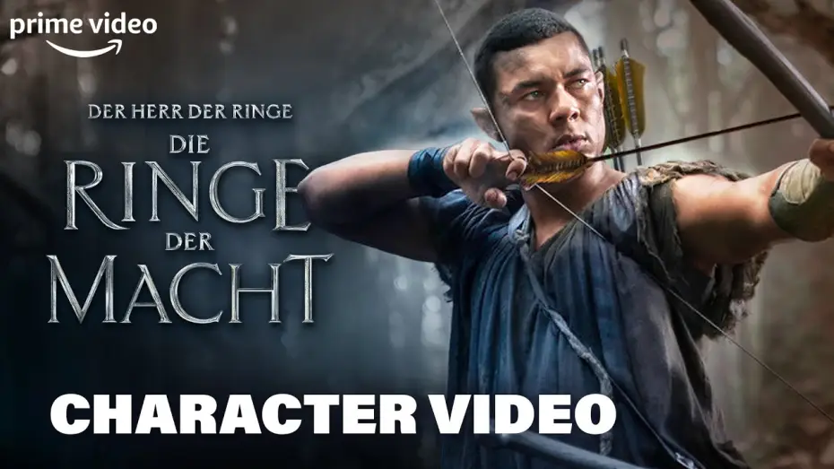 Видео к сериалу Властелин колец: Кольца Власти — Trefft Arondir in Die Ringe der Macht (OmU)