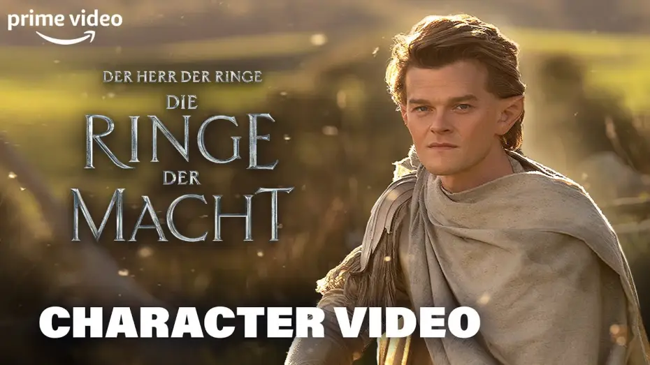 Видео к сериалу Властелин колец: Кольца Власти — Trefft Elrond in Die Ringe der Macht (OmU)