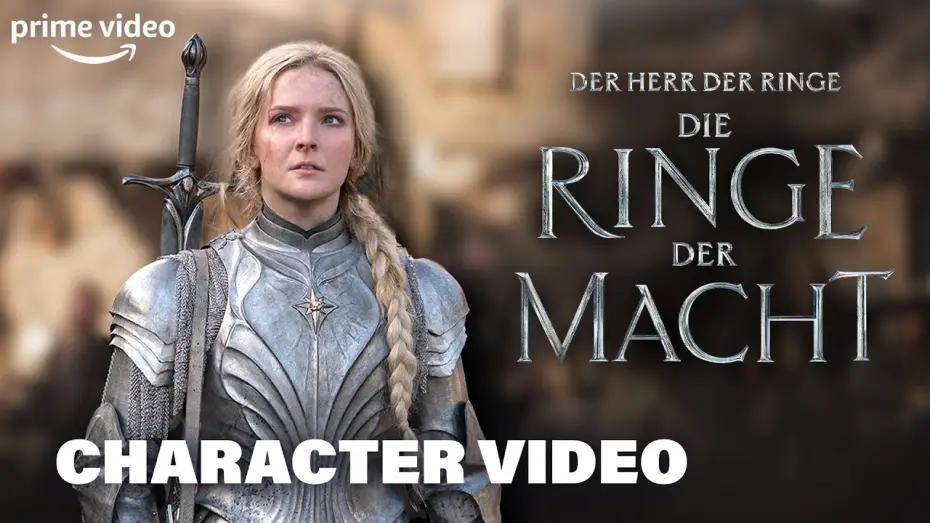 Видео к сериалу Властелин колец: Кольца Власти — Trefft Galadriel in Die Ringe der Macht (OmU)