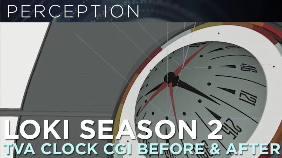 Видео к сериалу Loki — Title Sequence CGI Clock Design