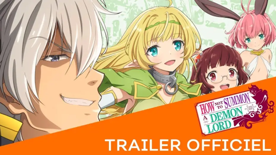 Видео к сериалу Повелитель тьмы: Другая история мира — How Not to Summon a Demon Lord - Bande Annonce VOST