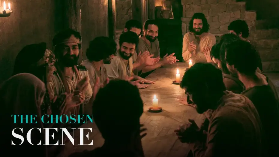 Видео к сериалу Избранные — Jesus and the Disciples Celebrate Hanukkah (The Chosen Scene)