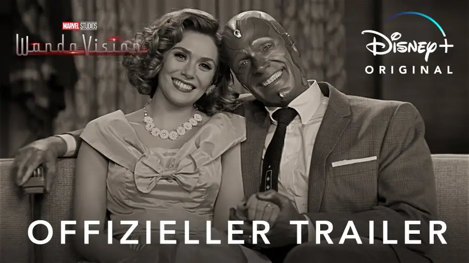 Видео к сериалу ВандаВижн — Marvel Studios’ WandaVision - 1.Offizieller Trailer (deutsch/german) | Disney+