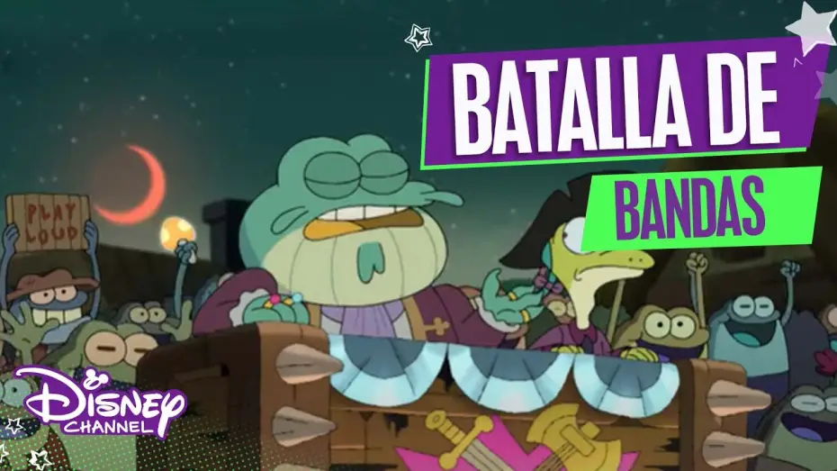 Видео к сериалу Амфибия — Anfibilandia - La Batalla de Bandas: Soy feliz | Disney Channel Oficial
