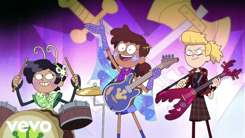 Видео к сериалу Амфибия — Brenda Song, Haley Tju, Anna Akana - No Big Deal (From "Amphibia")