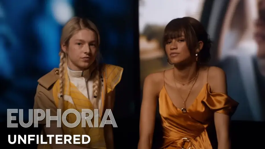 Видео к сериалу Эйфория — unfiltered: zendaya and hunter schafer on rue and jules