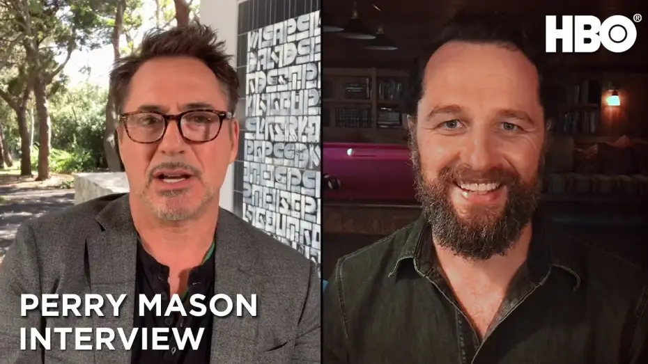 Видео к сериалу Перри Мэйсон — Conversation with Robert Downey Jr. and Matthew Rhys (Interview)
