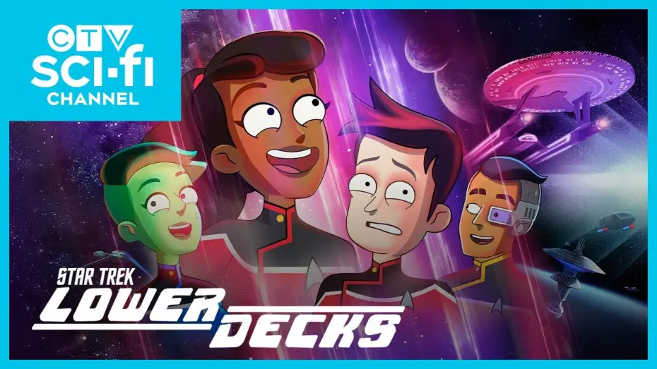 Видео к сериалу Звёздный путь: Нижние палубы — Star Trek: Lower Decks Premieres August 6