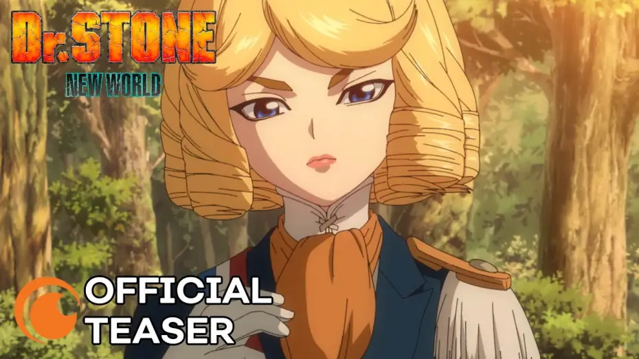 Видео к сериалу Доктор Стоун — Dr. Stone New World Official Teaser [Subtitled]