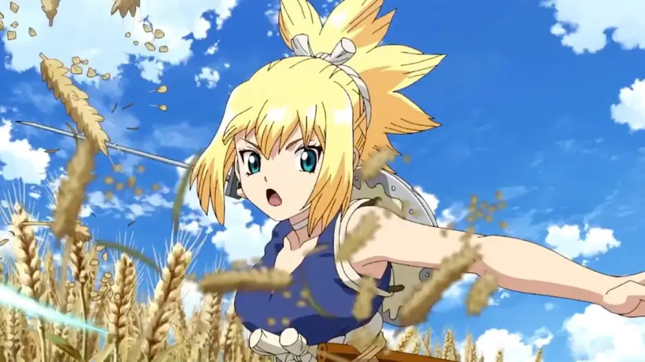 Видео к сериалу Доктор Стоун — Dr. Stone: New World Toonami Promo