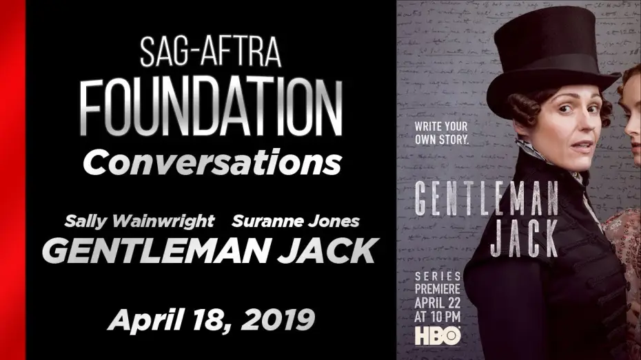 Видео к сериалу Джентльмен Джек — Conversations with Suranne Jones & Sally Wainwright of GENTLEMAN JACK