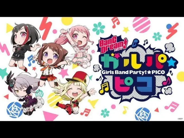 Видео к сериалу Ура мечте! Девушки из группы — BanG Dream! Girls Band Party!☆PICO Episode 1 (with English subtitles)