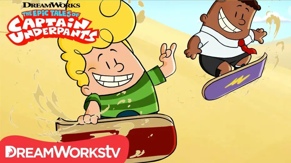 Видео к сериалу Эпические истории капитана Подштанника — A World Without Homework | DREAMWORKS THE EPIC TALES OF CAPTAIN UNDERPANTS