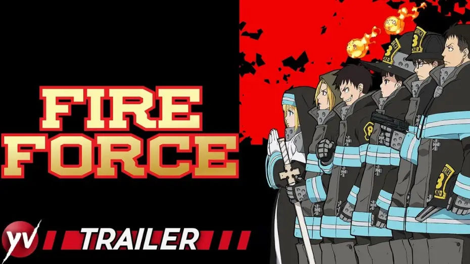 Видео к сериалу Пламенная бригада пожарных — FIRE FORCE Trailer 2 [Sub Ita] - La nuova serie in simulcast su Yamato Animation!