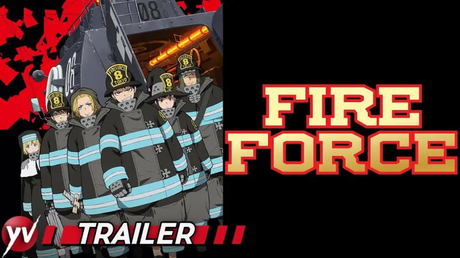 Видео к сериалу Пламенная бригада пожарных — FIRE FORCE Trailer [Sub Ita] - La nuova serie in simulcast su Yamato Animation!