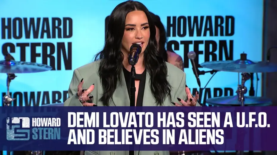 Видео к сериалу Интервью с Говардом Стерном — Demi Lovato Has Seen UFOs and Believes in Aliens