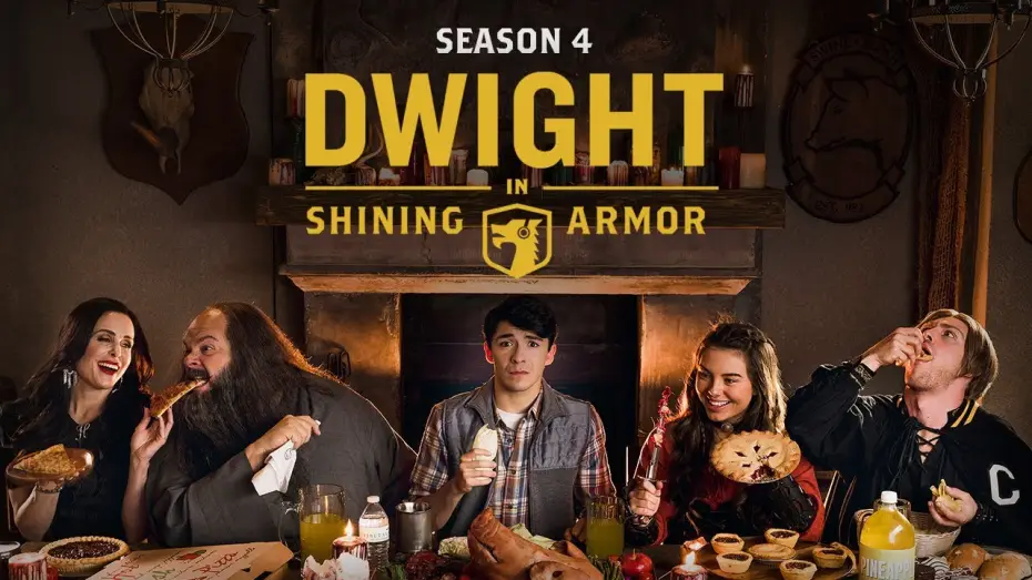 Видео к сериалу Дуайт в сияющих доспехах — Dwight in Shining Armor - SEASON 4 TRAILER! Premieres 9/20!!