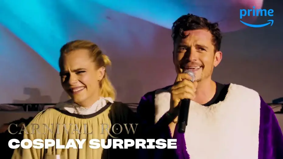 Видео к сериалу Карнивал Роу — Orlando Bloom and Cara Delevingne Surprise in Cosplay at SDCC 2019 | Prime Video