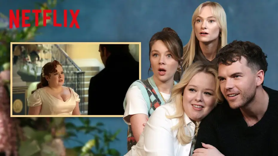 Видео к сериалу Бриджертоны — The Bridgerton Cast Reacts to Season 3 Part 2 Scenes | Netflix