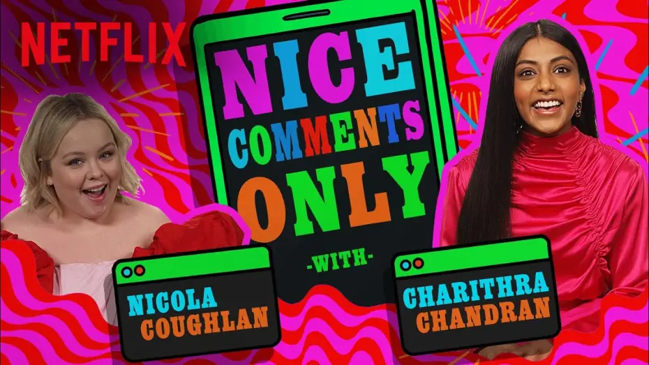 Видео к сериалу Бриджертоны — Charithra Chandran and Nicola Coughlan React to Bridgerton S2 Trailer Comments | Netflix
