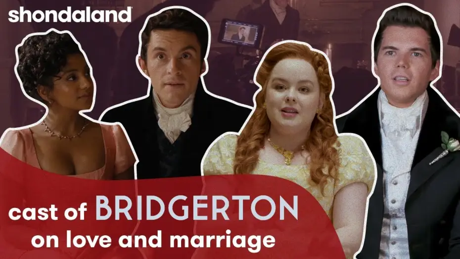 Видео к сериалу Бриджертоны — Bridgerton Cast Talks Regency Era Love and Marriage | Shondaland