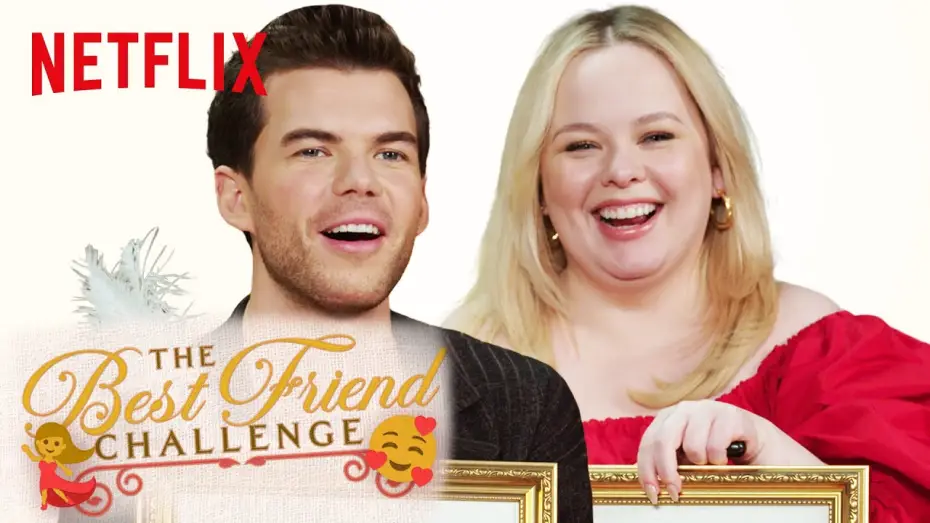 Видео к сериалу Бриджертоны — Nicola Coughlan and Luke Newton Take the Best Friend Challenge | Bridgerton | Netflix
