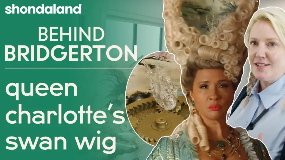 Видео к сериалу Бриджертоны — Behind Bridgerton Outtake: A Peek Inside Queen Charlotte's Wigs | Shondaland