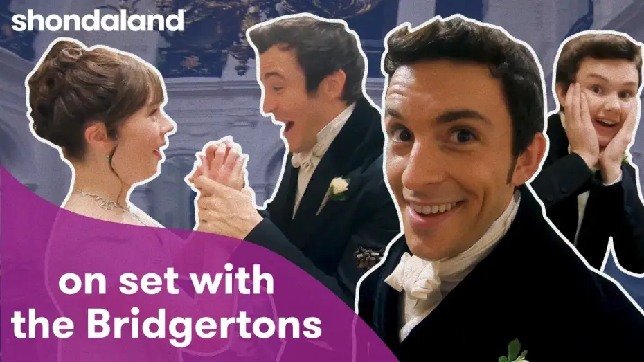 Видео к сериалу Бриджертоны — Behind the scenes w/ the Bridgerton Family | Shondaland