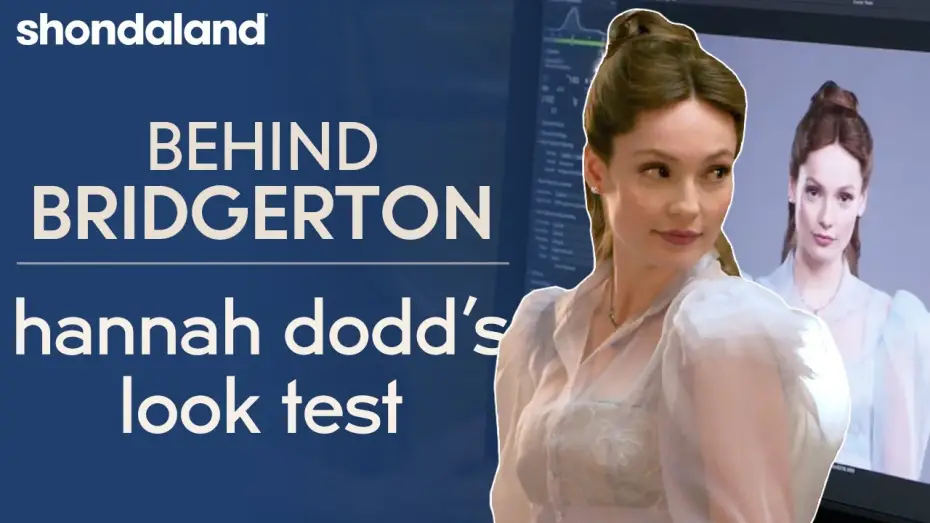 Видео к сериалу Бриджертоны — Behind Bridgerton Outtake: Hannah Dodd's Look Test | Shondaland