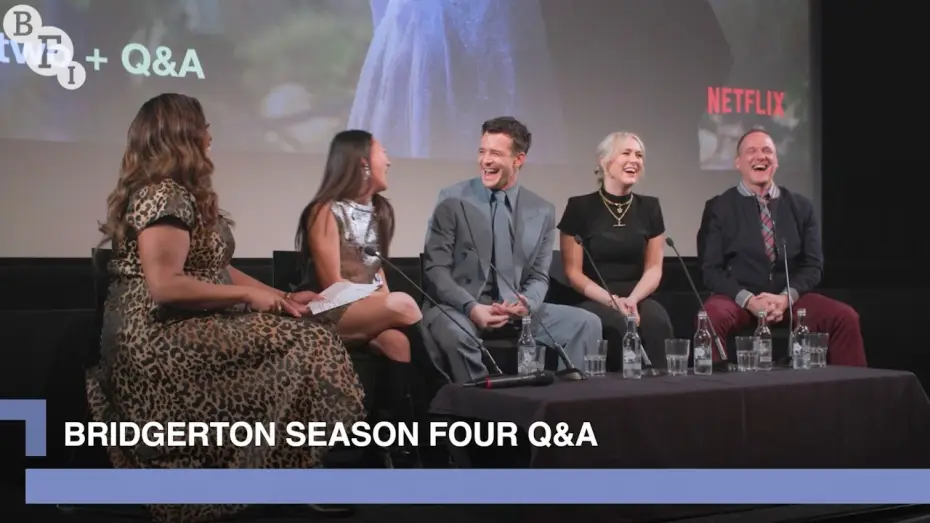 Видео к сериалу Бриджертоны — Bridgerton stars Yerin Ha and Luke Thomson talk about season 4 | BFI Q&A