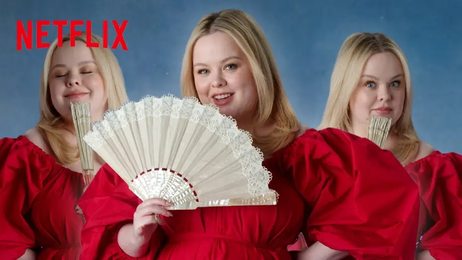 Видео к сериалу Бриджертоны — Nicola Coughlan Teaches You How to Flirt With a Fan | ﻿Bridgerton | ﻿Netflix
