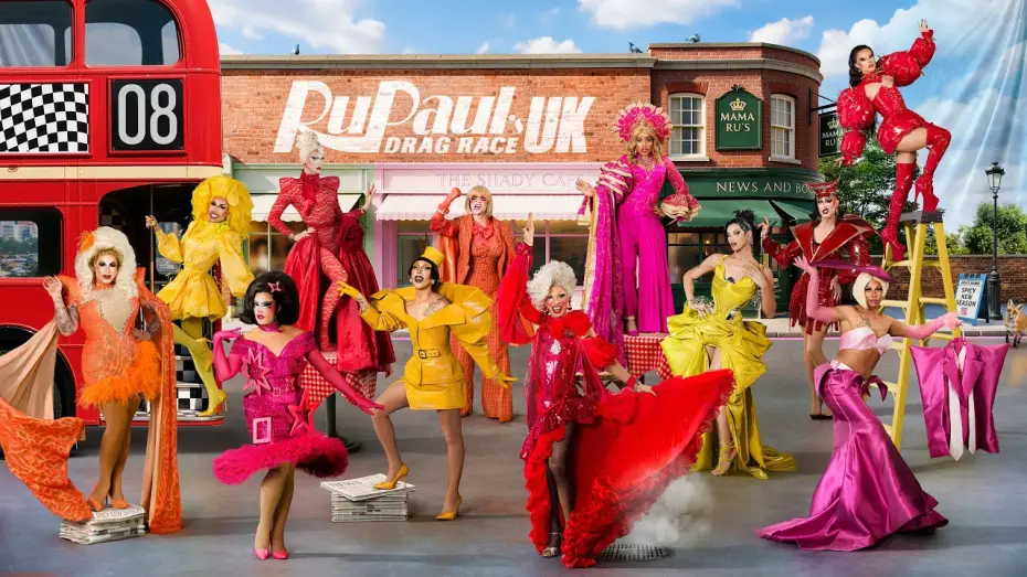 Видео к сериалу Королевские Гонки РуПола: Британия — Сезон 8 — 🚨 Brand-new RuPaul's Drag Race UK l Meet The Queens 🚨  - BBC