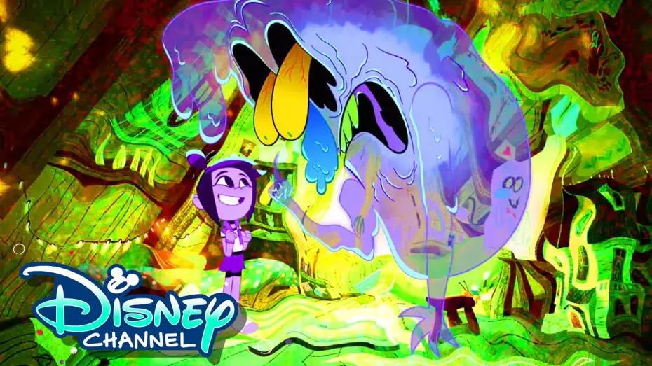 Видео к сериалу Призрак и Молли Макги — First Day Frights 👻  | NYCC Sneak Peek | The Ghost and Molly McGee | Disney Channel Animation
