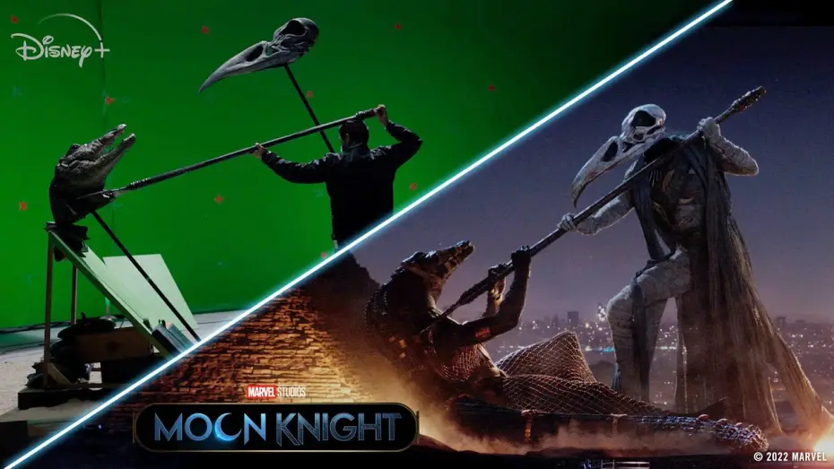 Видео к сериалу Лунный рыцарь — Behind The Scenes of Khonshu vs Ammit