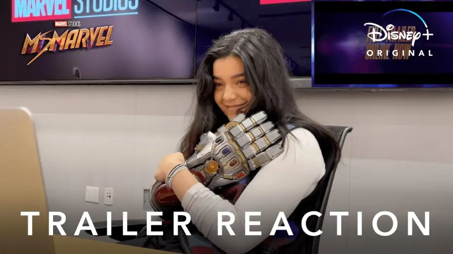 Видео к сериалу Мисс Марвел — Trailer Reaction