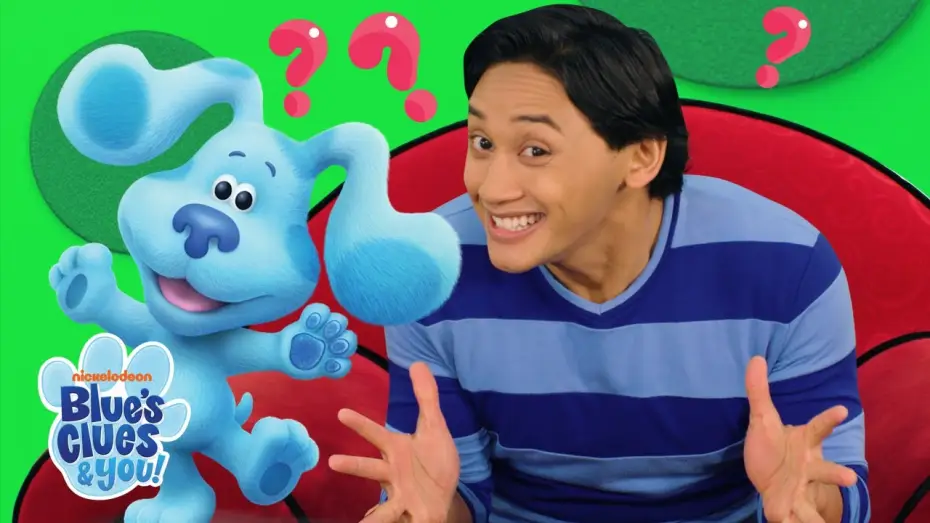Видео к сериалу Синие подсказки и ты! — How To Play Blue's Clues! Sing Along to the Lyrics! 🐾 New Series: Blue's Clues & You | Nick Jr.