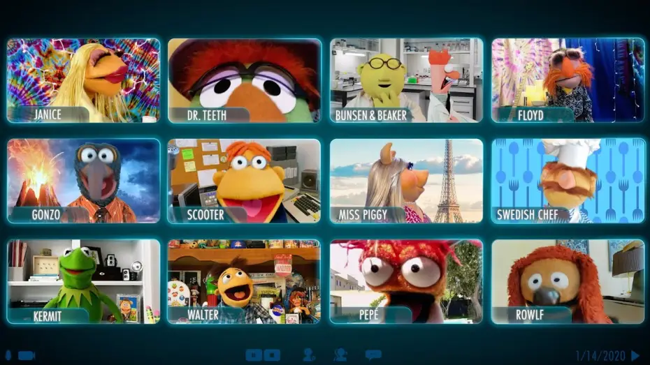Видео к сериалу Маппеты сегодня — The Muppets Video Call | Muppets Now | Disney+