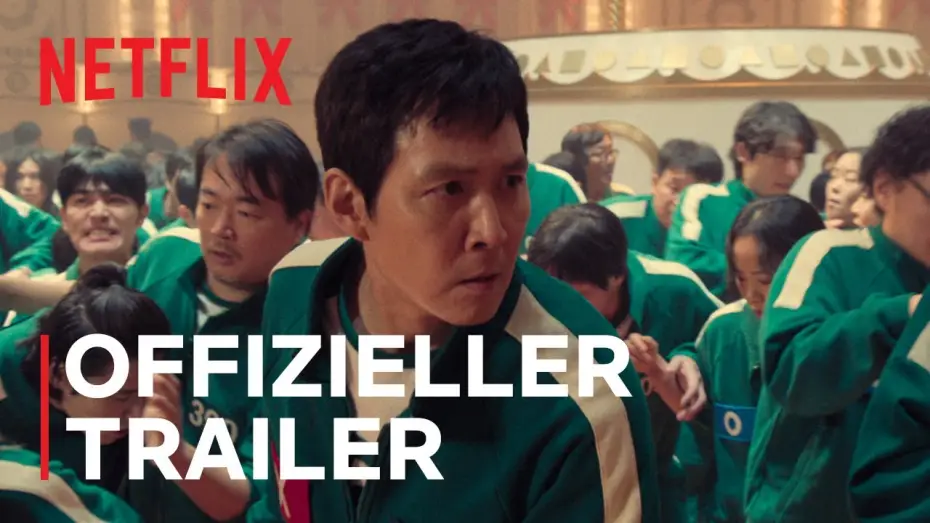 Видео к сериалу Игра в кальмара — Staffel 2 Offizieller Trailer