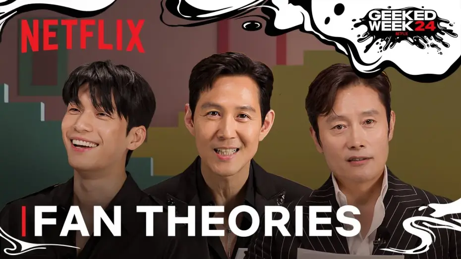 Видео к сериалу Игра в кальмара — Season 2 - Global Fan Theories With Cast [Subtitled]