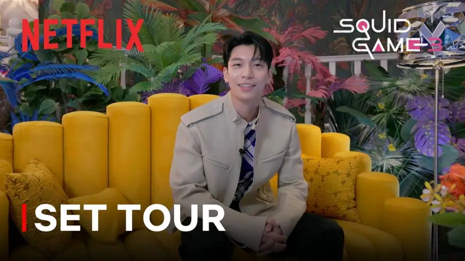 Видео к сериалу Игра в кальмара — Set Tour With Wi Ha-jun - Season 3 [ENG SUB]