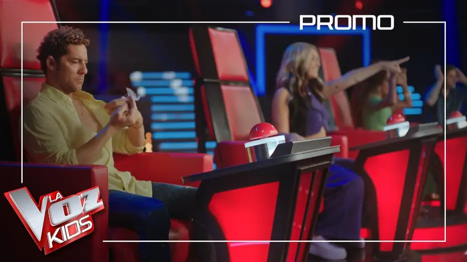Видео к сериалу La voz kids — Melendi, Rosario, David Bisbal y Lola Índigo: muy pronto comienza la batalla en La Voz Kids