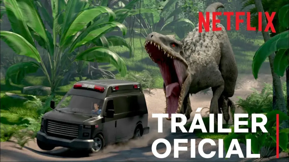 Видео к сериалу Мир Юрского Периода: Лагерь Мелового Периода — Jurassic World: Campamento Cretácico (en ESPAÑOL) | Tráiler oficial | Netflix
